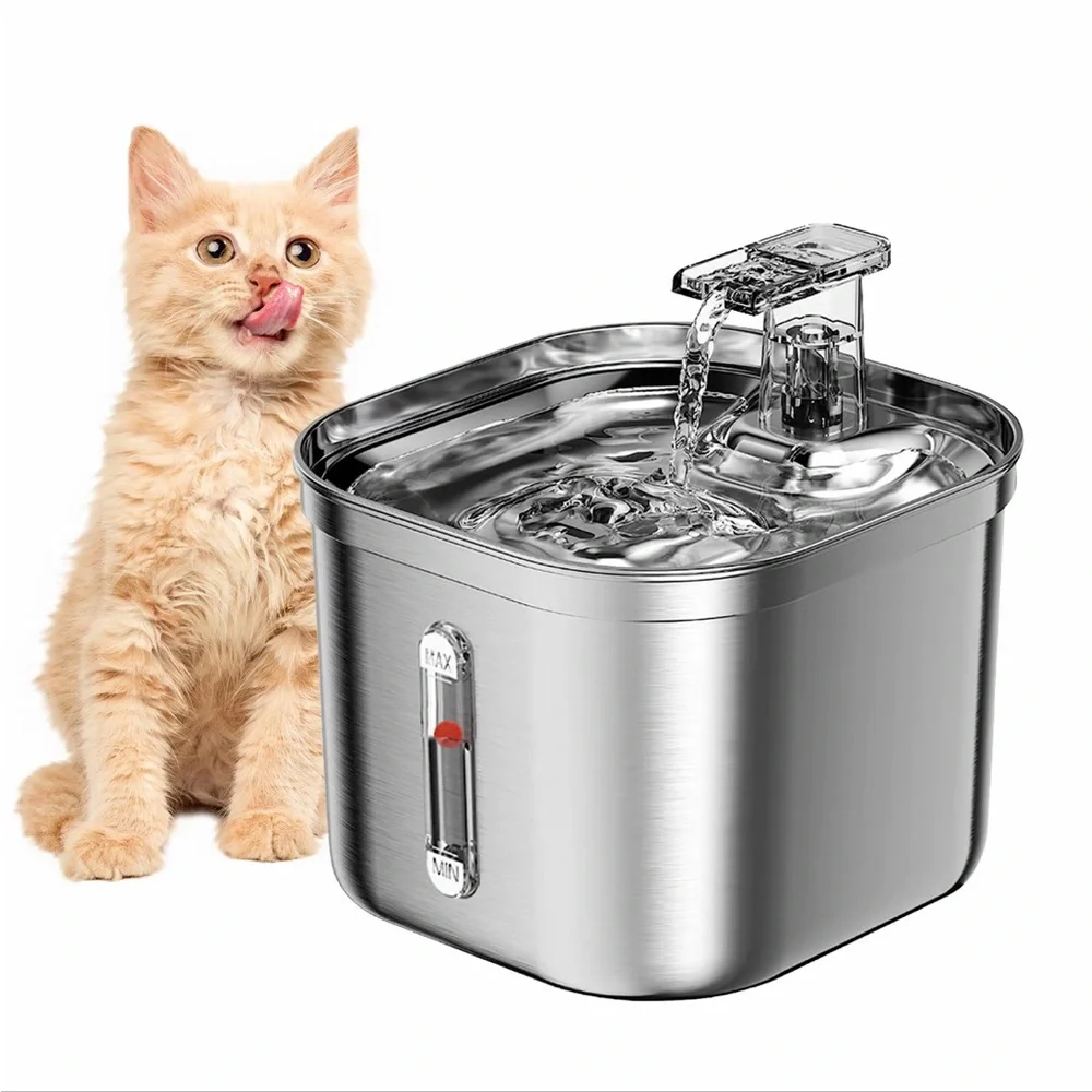 Upgraded Stainless Steel Pet Water dispenser